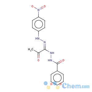 CAS No:55480-49-4 Benzoic acid N'-{1-[(4-nitro-phenyl)-hydrazono]-2-oxo-propyl}-hydrazide