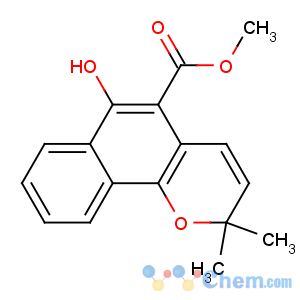 CAS No:55481-88-4 methyl 6-hydroxy-2,2-dimethylbenzo[h]chromene-5-carboxylate