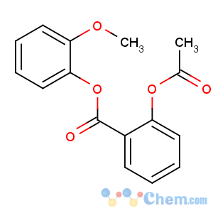 CAS No:55482-89-8 (2-methoxyphenyl) 2-acetyloxybenzoate
