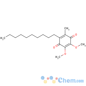 CAS No:55486-00-5 2,5-Cyclohexadiene-1,4-dione,2-decyl-5,6-dimethoxy-3-methyl-