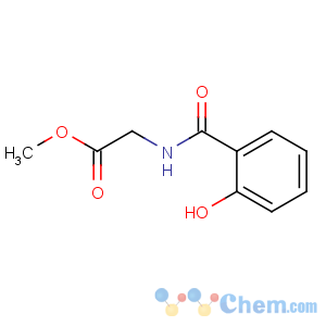 CAS No:55493-89-5 methyl 2-[(2-hydroxybenzoyl)amino]acetate