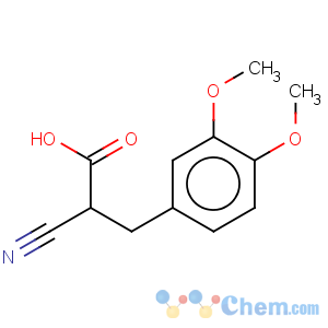 CAS No:55502-61-9 2-cyano-3-(3,4-dimethoxyphenyl)-propionic acid