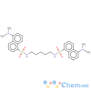 CAS No:55521-24-9 1-Naphthalenesulfonamide,N,N'-1,5-pentanediylbis[5-(dimethylamino)-
