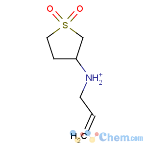 CAS No:5553-32-2 3-Thiophenamine,tetrahydro-N-2-propen-1-yl-, 1,1-dioxide, hydrochloride (1:1)