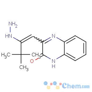 CAS No:55548-41-9 2(1H)-Quinoxalinone,3-(2-hydrazinylidene-3,3-dimethylbutyl)-