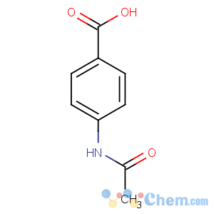 CAS No:556-08-1 4-acetamidobenzoic acid