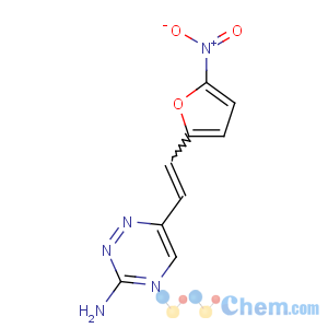 CAS No:556-12-7 6-[(E)-2-(5-nitrofuran-2-yl)ethenyl]-1,2,4-triazin-3-amine