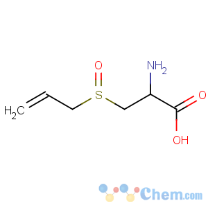 CAS No:556-27-4 L-Cysteine,S-2-propen-1-yl-, S-oxide, [S(S)]-