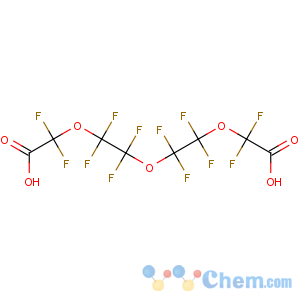 CAS No:55621-18-6 2-[2-[2-[carboxy(difluoro)methoxy]-1,1,2,2-tetrafluoroethoxy]-1,1,2,<br />2-tetrafluoroethoxy]-2,2-difluoroacetic acid