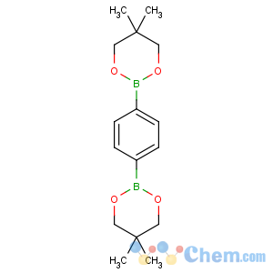 CAS No:5565-36-6 2-[4-(5,5-dimethyl-1,3,2-dioxaborinan-2-yl)phenyl]-5,5-dimethyl-1,3,<br />2-dioxaborinane