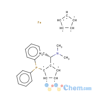 CAS No:55650-58-3 (S)-(+)-N,N-Dimethyl-1-[(2-diphenylphosphino)ferrocenyl]ethylamine