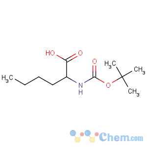 CAS No:55674-63-0 (2R)-2-[(2-methylpropan-2-yl)oxycarbonylamino]hexanoic acid