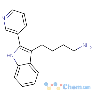 CAS No:556777-74-3 4-(2-pyridin-3-yl-1H-indol-3-yl)butan-1-amine
