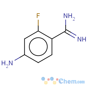 CAS No:556814-98-3 benzenecarboximidamide, 4-amino-2-fluoro- (9ci)