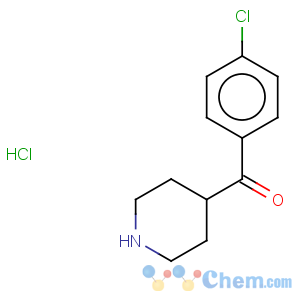 CAS No:55695-51-7 Methanone,(4-chlorophenyl)-4-piperidinyl-, hydrochloride (1:1)