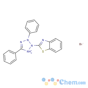 CAS No:55699-64-4 2-(3,5-diphenyl-1H-tetrazol-1-ium-2-yl)-1,3-benzothiazole