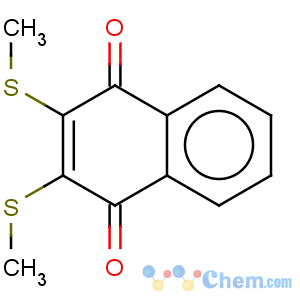 CAS No:55699-85-9 1,4-Naphthalenedione,2,3-bis(methylthio)-
