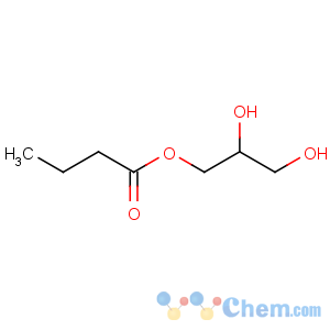 CAS No:557-25-5 2,3-dihydroxypropyl butanoate