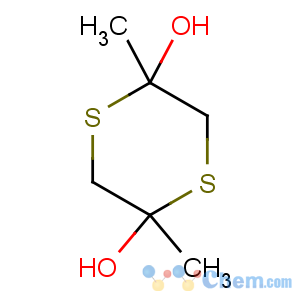 CAS No:55704-78-4 2,5-dimethyl-1,4-dithiane-2,5-diol