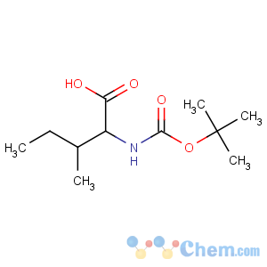 CAS No:55721-65-8 (2R,3R)-3-methyl-2-[(2-methylpropan-2-yl)oxycarbonylamino]pentanoic acid