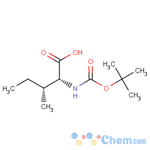 CAS No:55721-99-8 N-(tert-Butoxycarbonyl)-D-isoleucine)