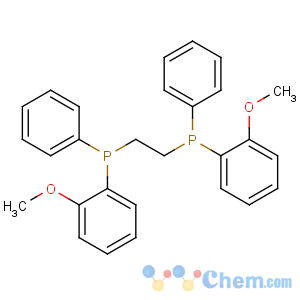CAS No:55739-58-7 (R)-(2-methoxyphenyl)-[2-[(2-methoxyphenyl)-phenylphosphanyl]ethyl]-<br />phenylphosphane