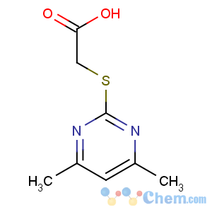 CAS No:55749-30-9 2-(4,6-dimethylpyrimidin-2-yl)sulfanylacetic acid