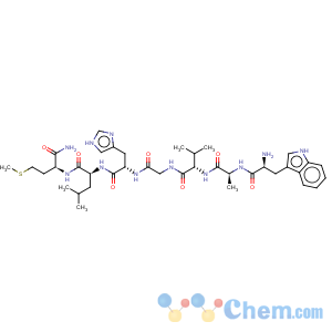 CAS No:55749-98-9 L-Methioninamide,L-tryptophyl-L-alanyl-L-valylglycyl-L-histidyl-L-leucyl-