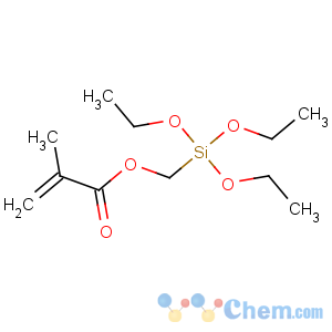 CAS No:5577-72-0 triethoxysilylmethyl 2-methylprop-2-enoate