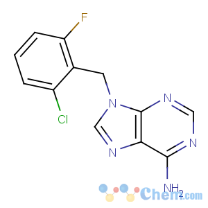 CAS No:55779-18-5 9-[(2-chloro-6-fluorophenyl)methyl]purin-6-amine