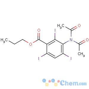 CAS No:5579-08-8 propyl 3-(diacetylamino)-2,4,6-triiodobenzoate