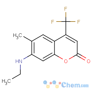 CAS No:55804-70-1 7-(ethylamino)-6-methyl-4-(trifluoromethyl)chromen-2-one