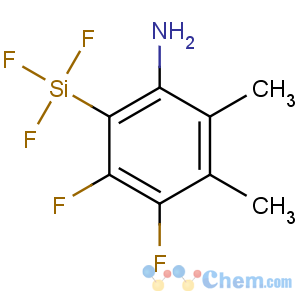 CAS No:55804-98-3 4,5-difluoro-2,3-dimethyl-6-trifluorosilylaniline