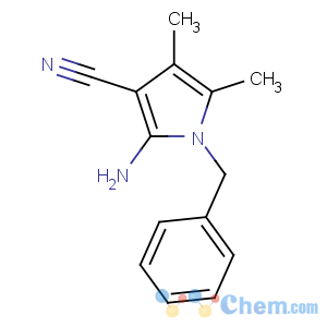 CAS No:55817-72-6 1H-Pyrrole-3-carbonitrile,2-amino-4,5-dimethyl-1-(phenylmethyl)-