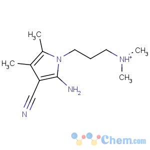CAS No:55817-76-0 2-AMINO-1-[3-(DIMETHYLAMINO)PROPYL]-4,5-DIMETHYL-1H-PYRROLE-3-CARBONITRILE