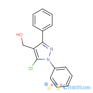 CAS No:55828-92-7 (5-chloro-1,3-diphenylpyrazol-4-yl)methanol