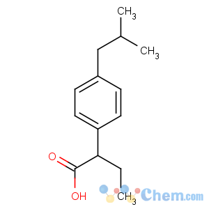CAS No:55837-18-8 2-[4-(2-methylpropyl)phenyl]butanoic acid