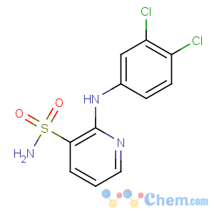 CAS No:55842-10-9 2-[(3,4-dichlorophenyl)amino]pyridine-3-sulfonamide