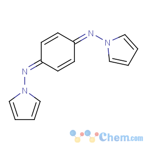 CAS No:55872-82-7 1H-Pyrrol-1-amine,N,N'-2,5-cyclohexadiene-1,4-diylidenebis- (9CI)