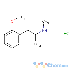 CAS No:5588-10-3 1-(2-methoxyphenyl)-N-methylpropan-2-amine