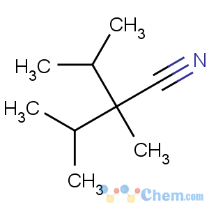 CAS No:55897-64-8 2,3-dimethyl-2-propan-2-ylbutanenitrile