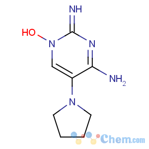 CAS No:55921-65-8 1-hydroxy-2-imino-5-pyrrolidin-1-ylpyrimidin-4-amine