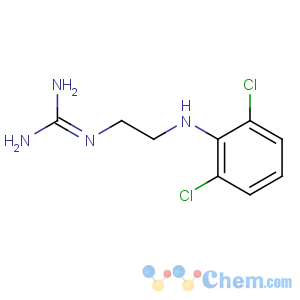 CAS No:55926-23-3 2-[2-(2,6-dichloroanilino)ethyl]guanidine