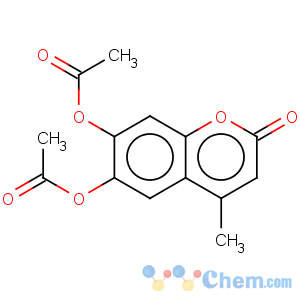 CAS No:55939-28-1 2H-1-Benzopyran-2-one,6,7-bis(acetyloxy)-4-methyl-