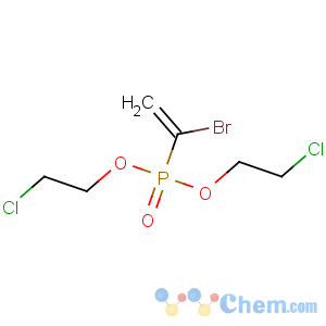 CAS No:55952-55-1 (1-Bromo-vinyl)-phosphonic acid bis-(2-chloro-ethyl) ester