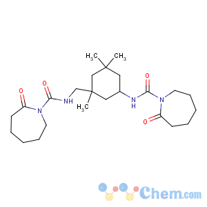 CAS No:55954-19-3 1H-Azepine-1-carboxamide,N-[3-[[[(hexahydro-2-oxo-1H-azepin-1-yl)carbonyl]amino]methyl]-3,5,5-trimethylcyclohexyl]hexahydro-2-oxo-