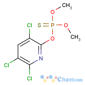 CAS No:5598-13-0 dimethoxy-sulfanylidene-(3,5,<br />6-trichloropyridin-2-yl)oxy-λ