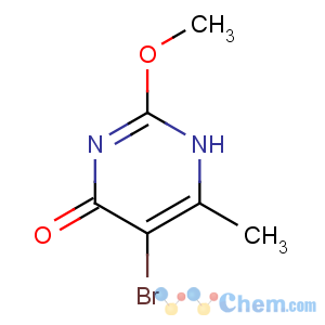 CAS No:55996-07-1 5-bromo-2-methoxy-6-methyl-1H-pyrimidin-4-one