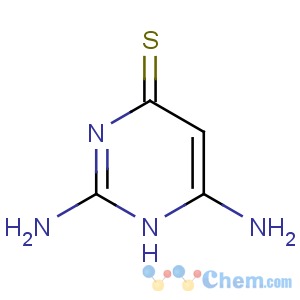 CAS No:56-08-6 2,6-diamino-1H-pyrimidine-4-thione