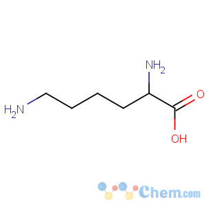 CAS No:56-87-1 (2S)-2,6-diaminohexanoic acid